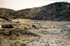 Um dos primeiros canteiros de obra da construção da Alcalii, início da dec. de 50.