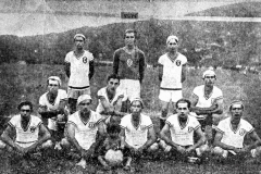 Primeiro time do Tupi - anos 30 - no local onde hj é o Barcelão